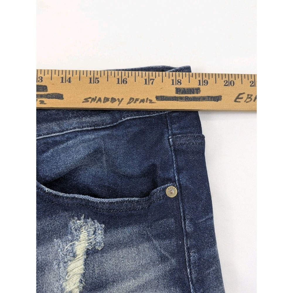 Cult of Individuality Vintage Heritage Jeans Mens 38x32 Punk Skinny‎ Dark Wash - Picture 10 of 14